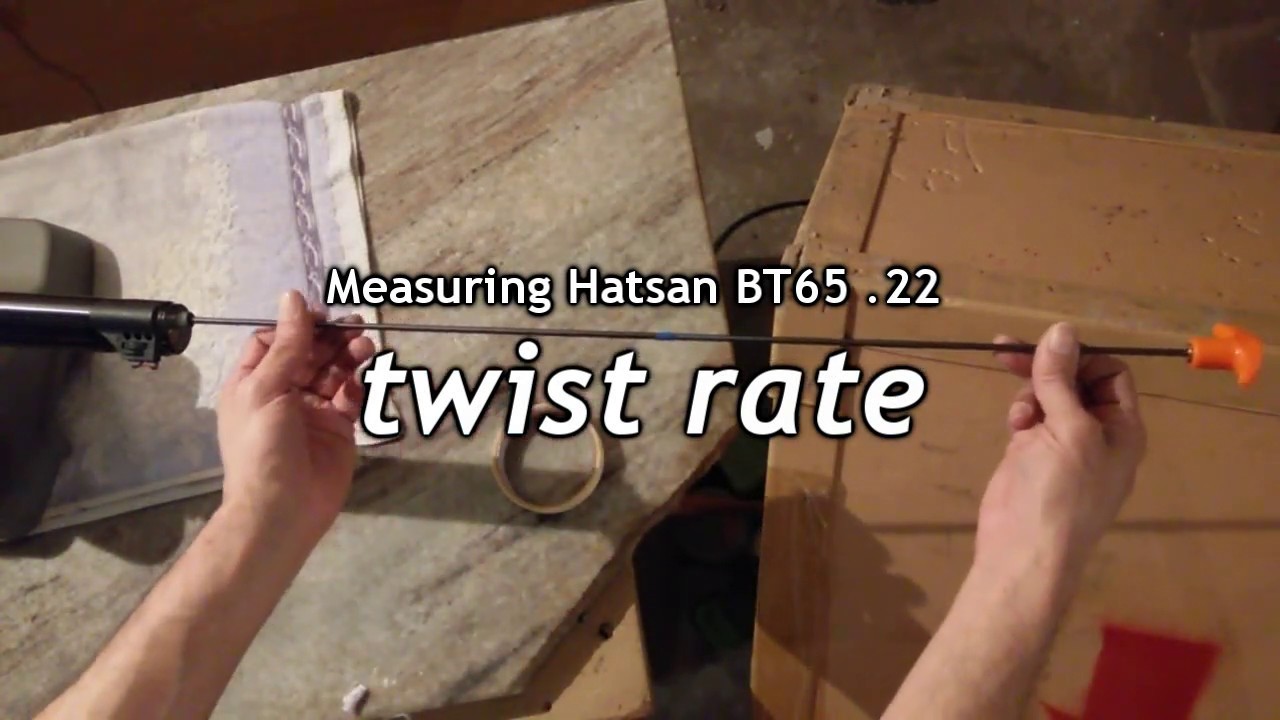 Hatsan BT65 .22 Barrel Twist Rate