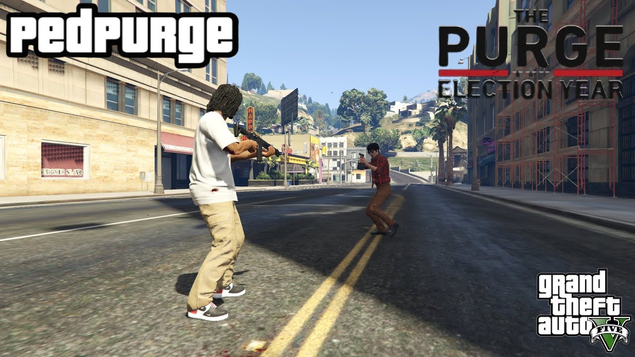 The Purge in GTA 5 (Mod Install & Showcase)
