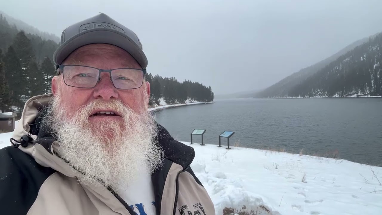 Hebgen Lake ice conditions