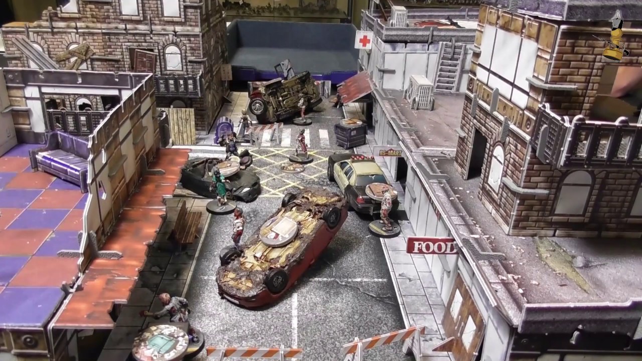 The Walking Dead Miniatures Spiel let`s Play Spielbericht Review