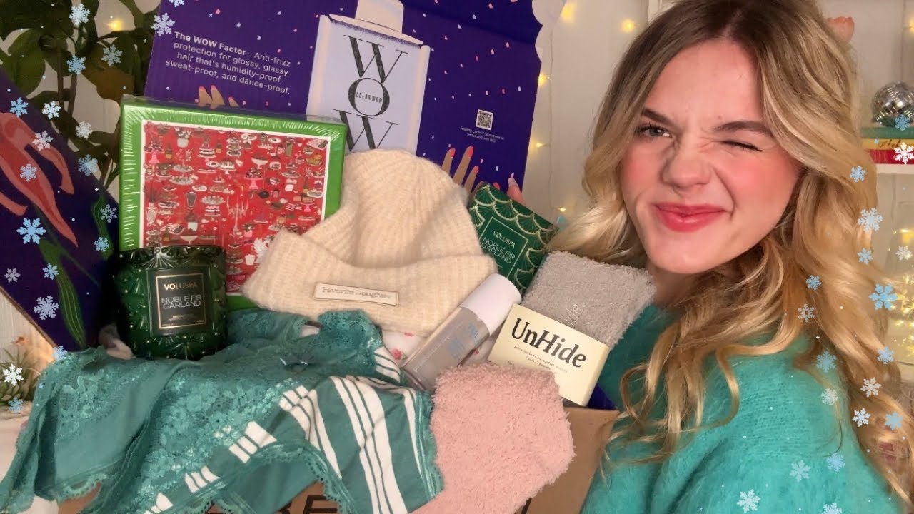 ASMR Winter Beauty + Home Haul Ft. FabFitFun ⛸️❄️