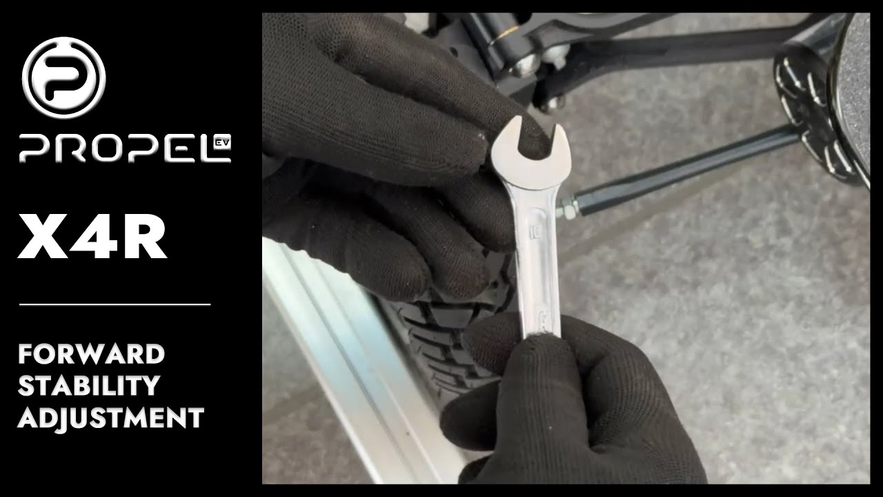 X4R Forward stability adjustment