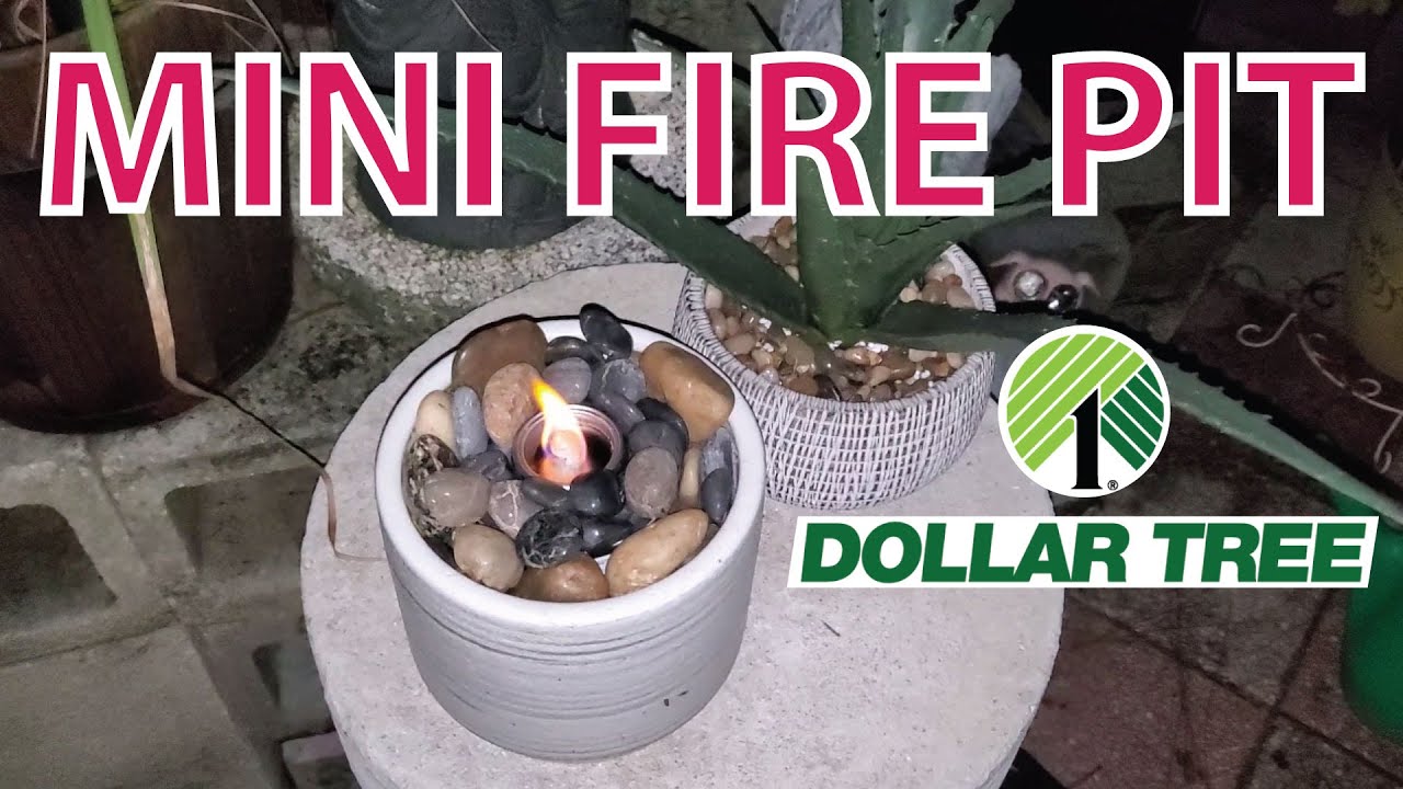 DIY Mini Fire Pit - Under $10 dollars!