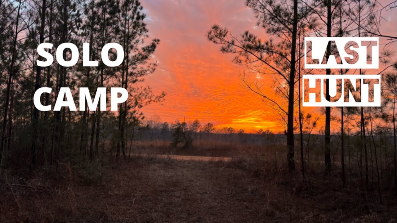 SOLO Hunting Trip to Camp ending 2025 Season  (SOLO and ASMR…mostly)