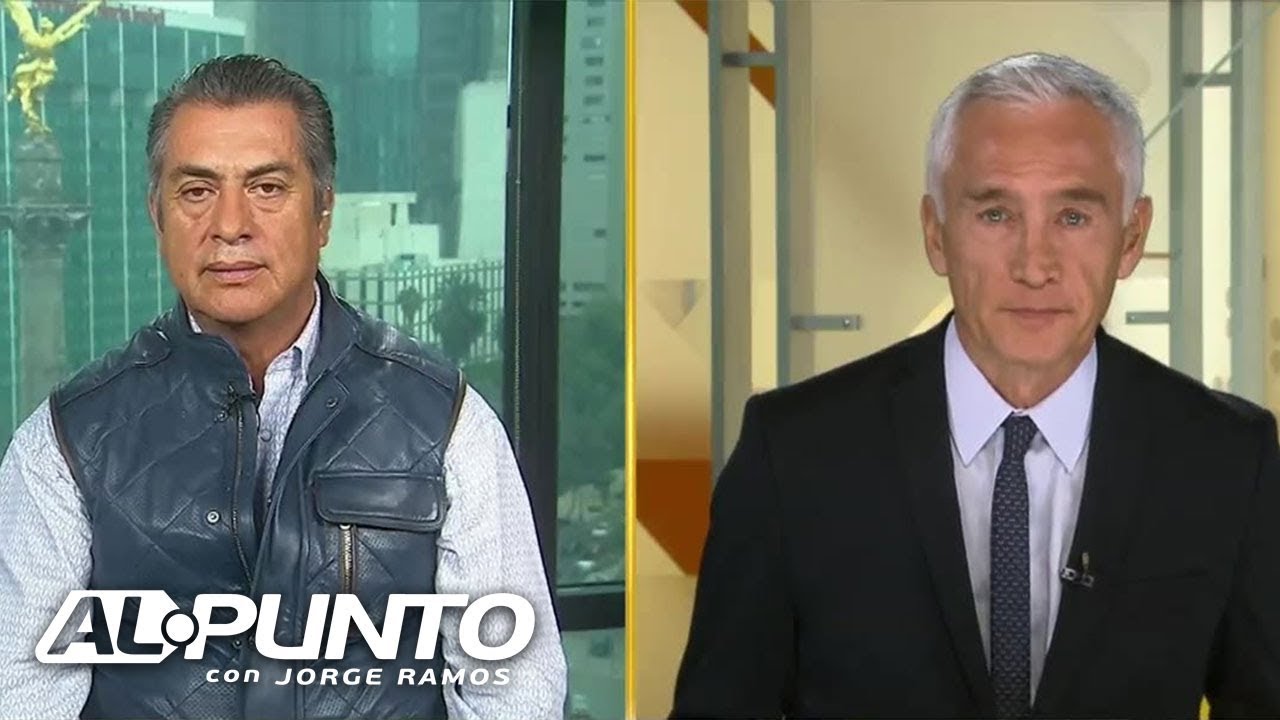 'El Bronco' le asegura a Jorge Ramos que no hizo trampas para conseguir la candidatura independiente