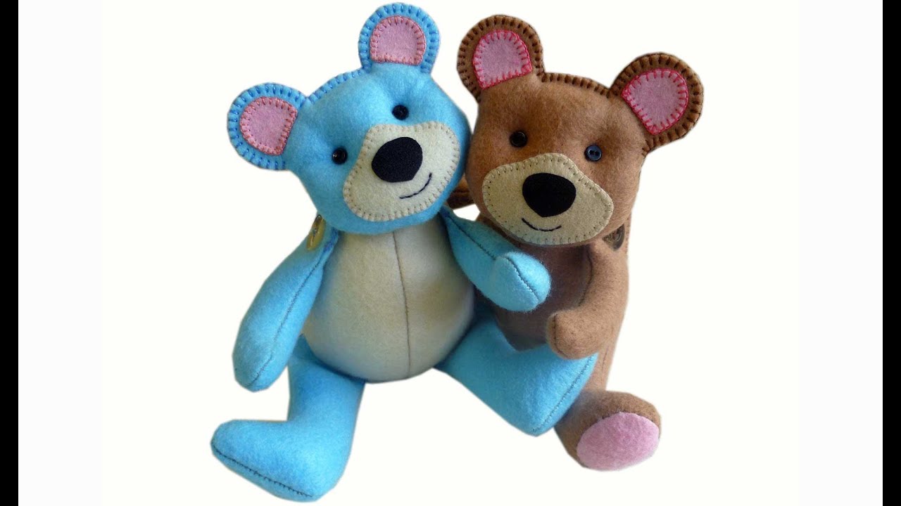 How to make a teddy bear tutorial, free pattern and easy to make with Lisa Pay