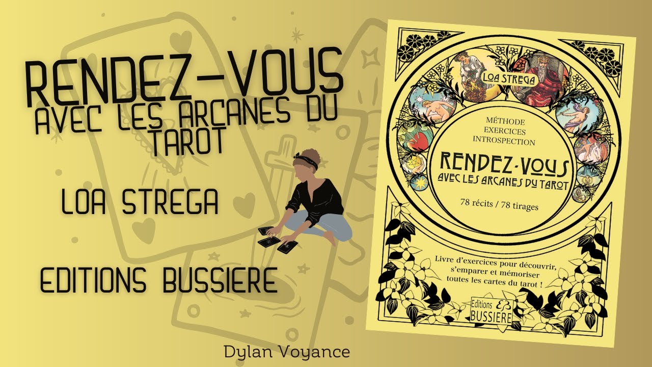 Présentation/Avis - Rendez-vous avec les arcanes du tarot, un cahier d'apprentissage utile !