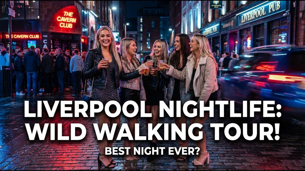 Liverpool after midnight , stunning Girls👠 & City Vibes 🔥