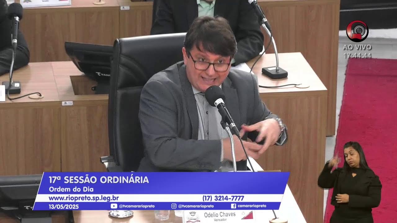 17ª SESSÃO ORDINÁRIA - 13/05/2025