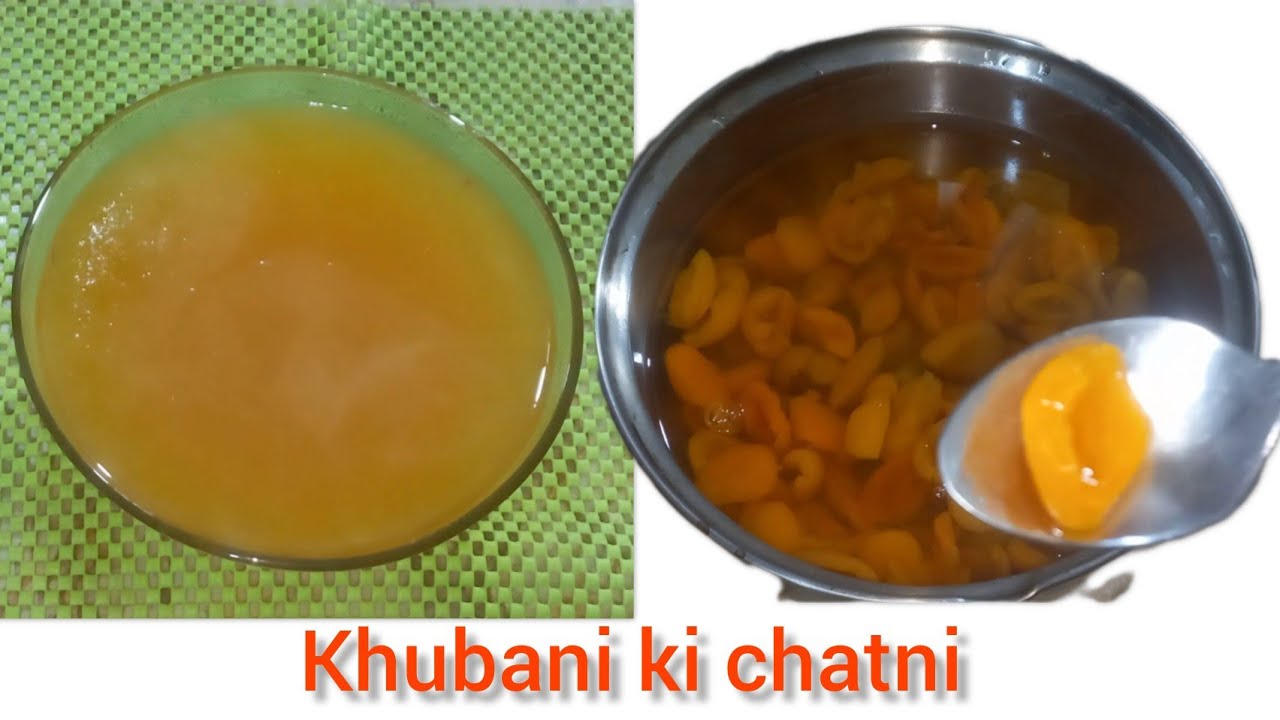 Khubani ki chatni recipe by ChefTailor || How to make apricot chatni recipe ||