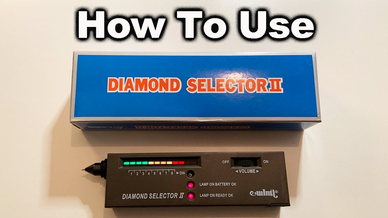 Diamond Selector 2 II Diamond Tester от AMAZON — демонстрация использования и тестирования брилли...