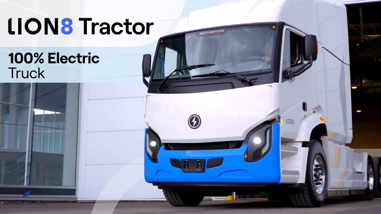 Lion8 Tractor | Experience the FULL Power of Electric!