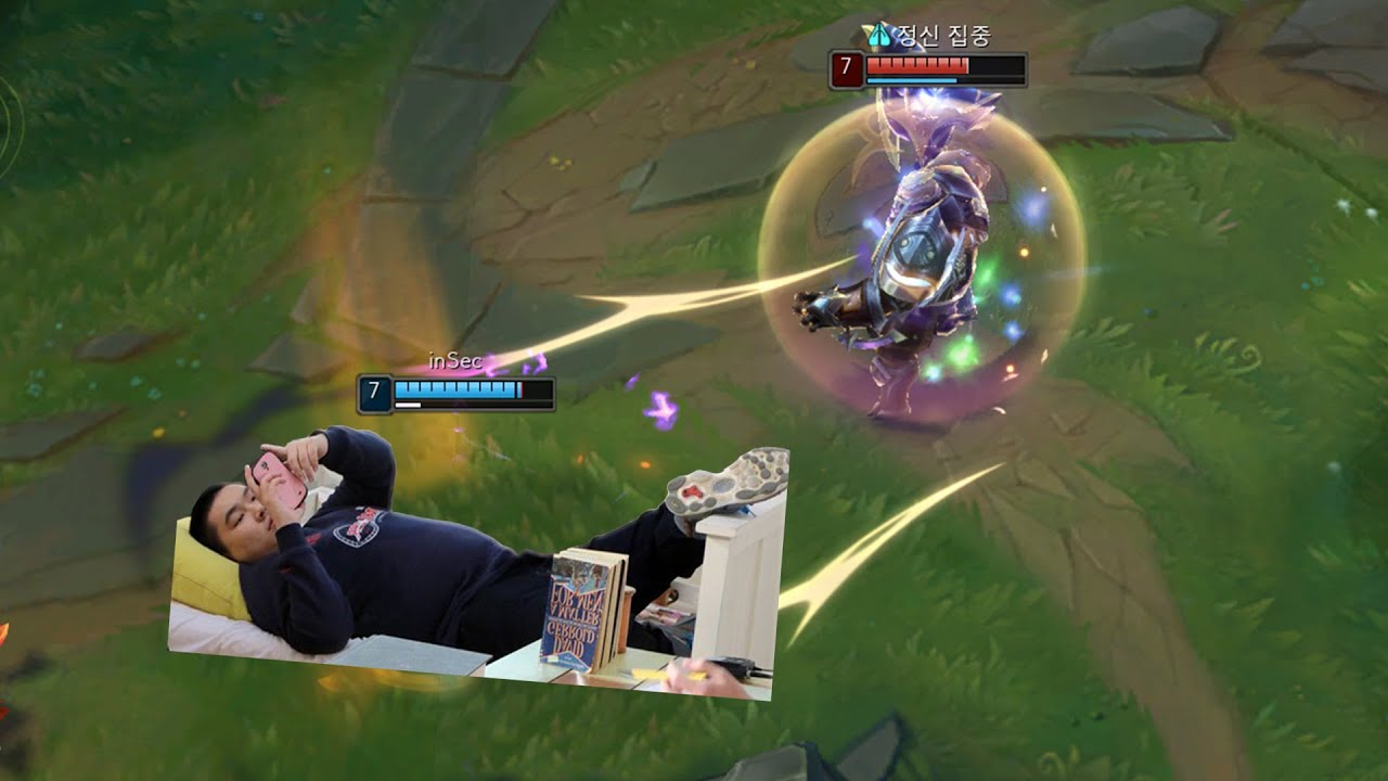 라인전 끝나면 깨워주세요