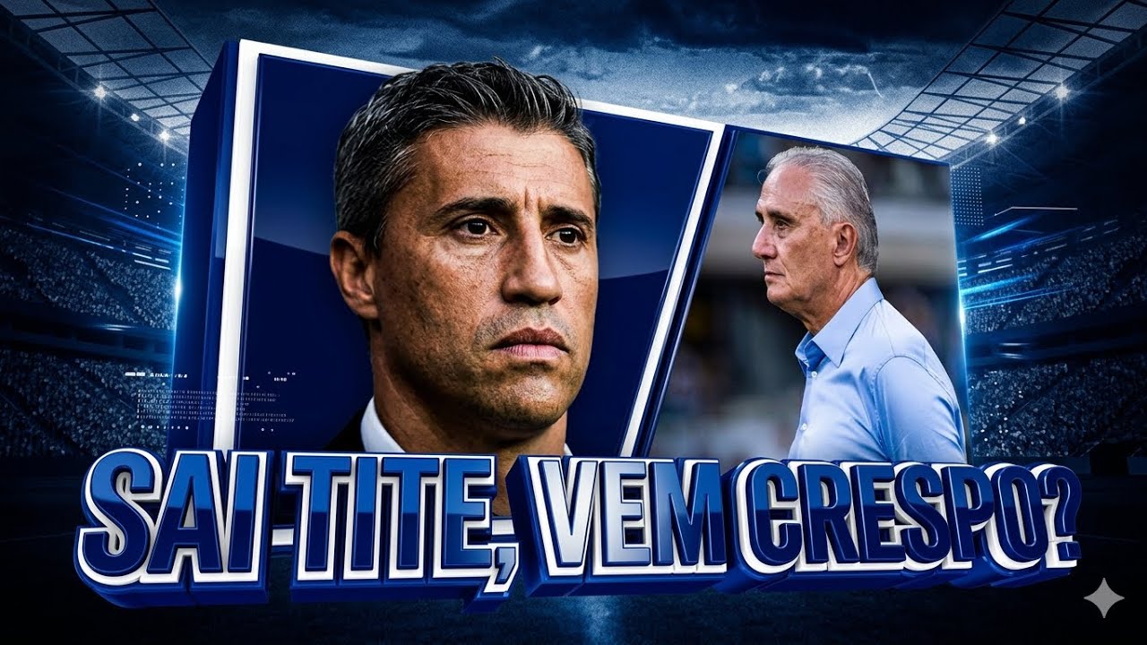 CAIU!!! Tite não é mais o técnico do CRUZEIRO. Crespo é um BOM nome?