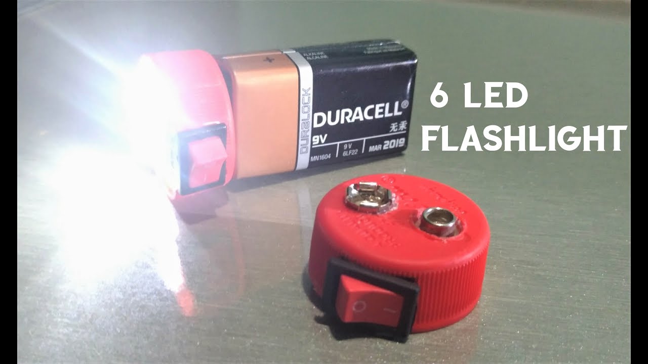 How to Make Mini SuperBright LED Flashlight