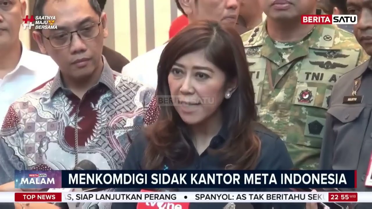 Sidak Kantor Meta, Menkomdigi: Banyak Kepatuhan Belum Dilaksanakan #beritasatu