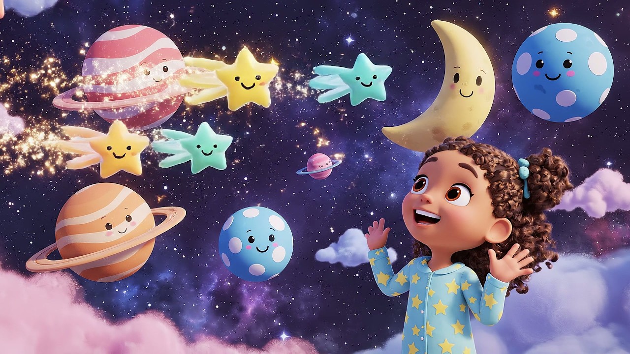 Estrellita, ¿Dónde Estás Rescate de Estrellas | Canciones del Espacio y Rimas Infantiles