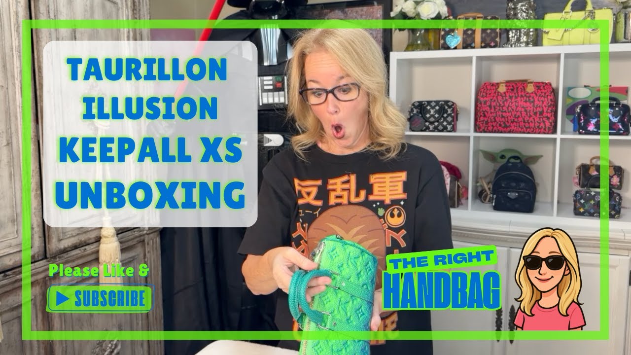 Louis Vuitton Taurillon Illusion Keepall XS Unboxing: FREAKING OUTSTANDING (New to Me)