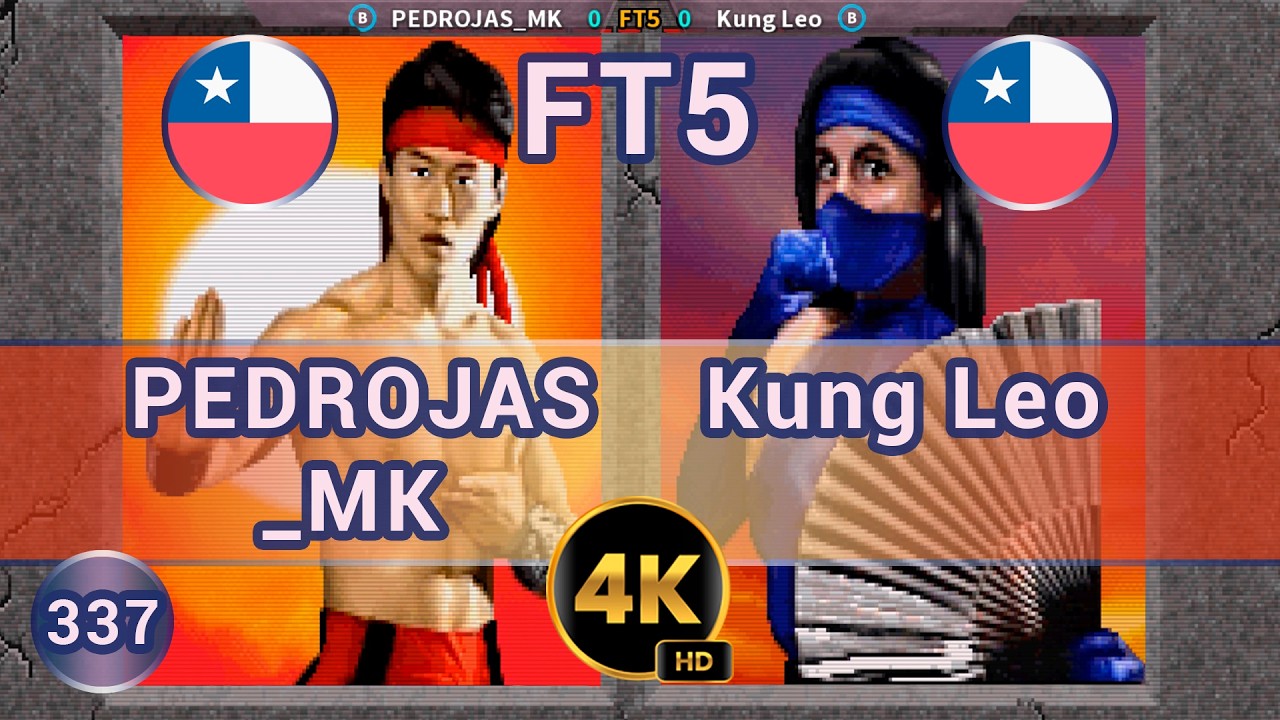 MK2 - 🇨🇱 PEDROJAS_MK vs Kung Leo 🇨🇱 FT5 /4K 60 FPS #mk2 #mortalkombat2 #team99hits #t99h #fightcade