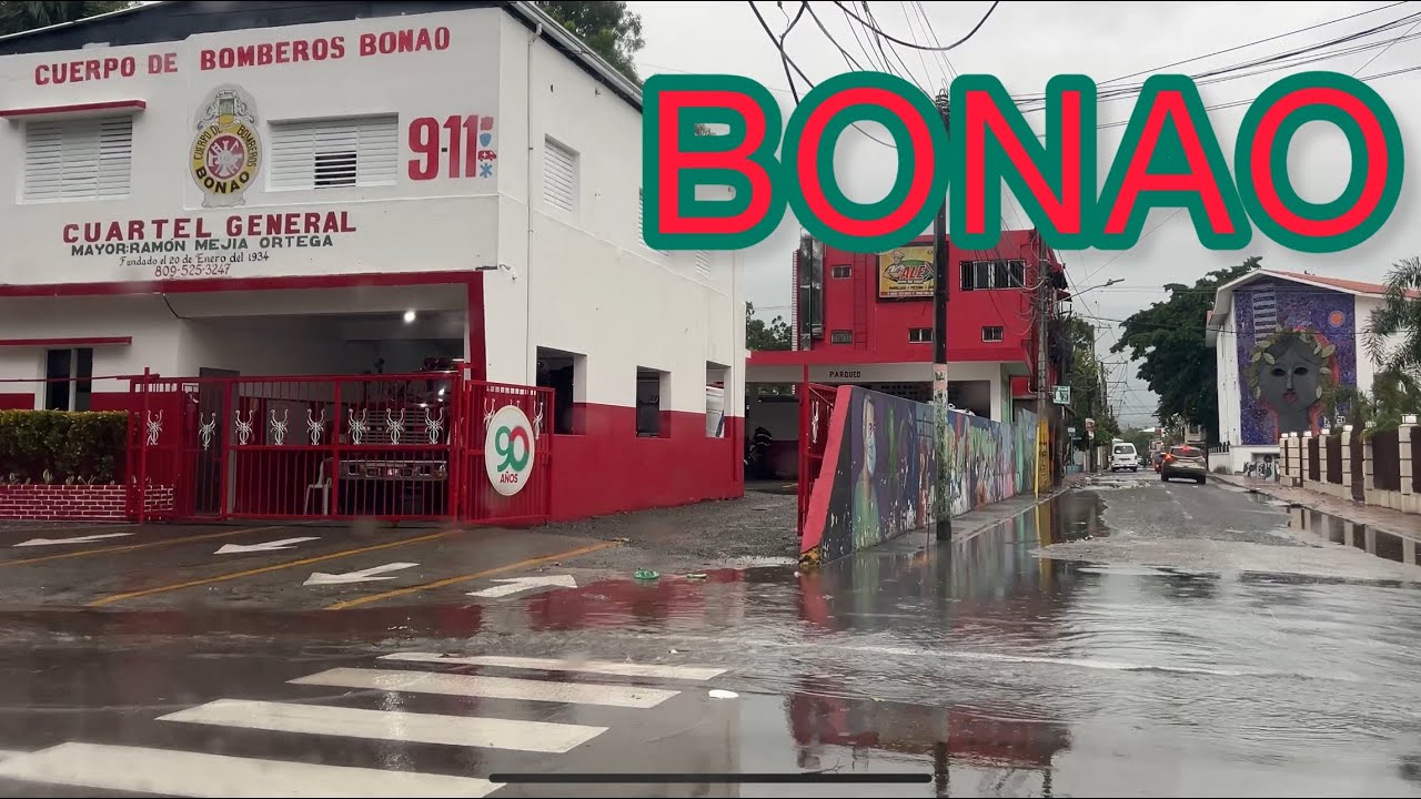 Recorrido Bonao Día Lluvioso #bonao #recorridobonao
