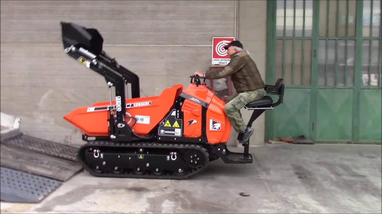 MOTOCARRIOLA CINGOLATA CORMIDI C 1500 ACW DIESEL KUBOTA AUTOCARICANTE - NUOVA da GIORDANO CAIRO