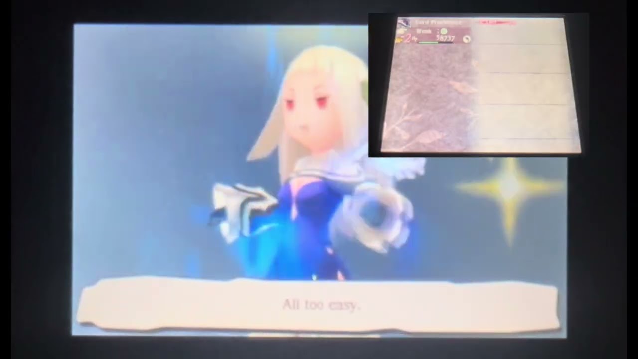 Bravely Second Freelancer only Final boss ( and Bravely Default freelancer only news at end ) 