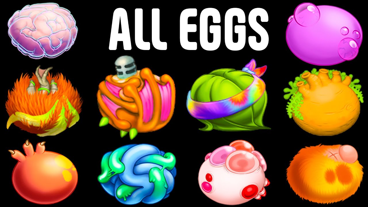 Psychic Island - All Eggs | My Singing Monsters