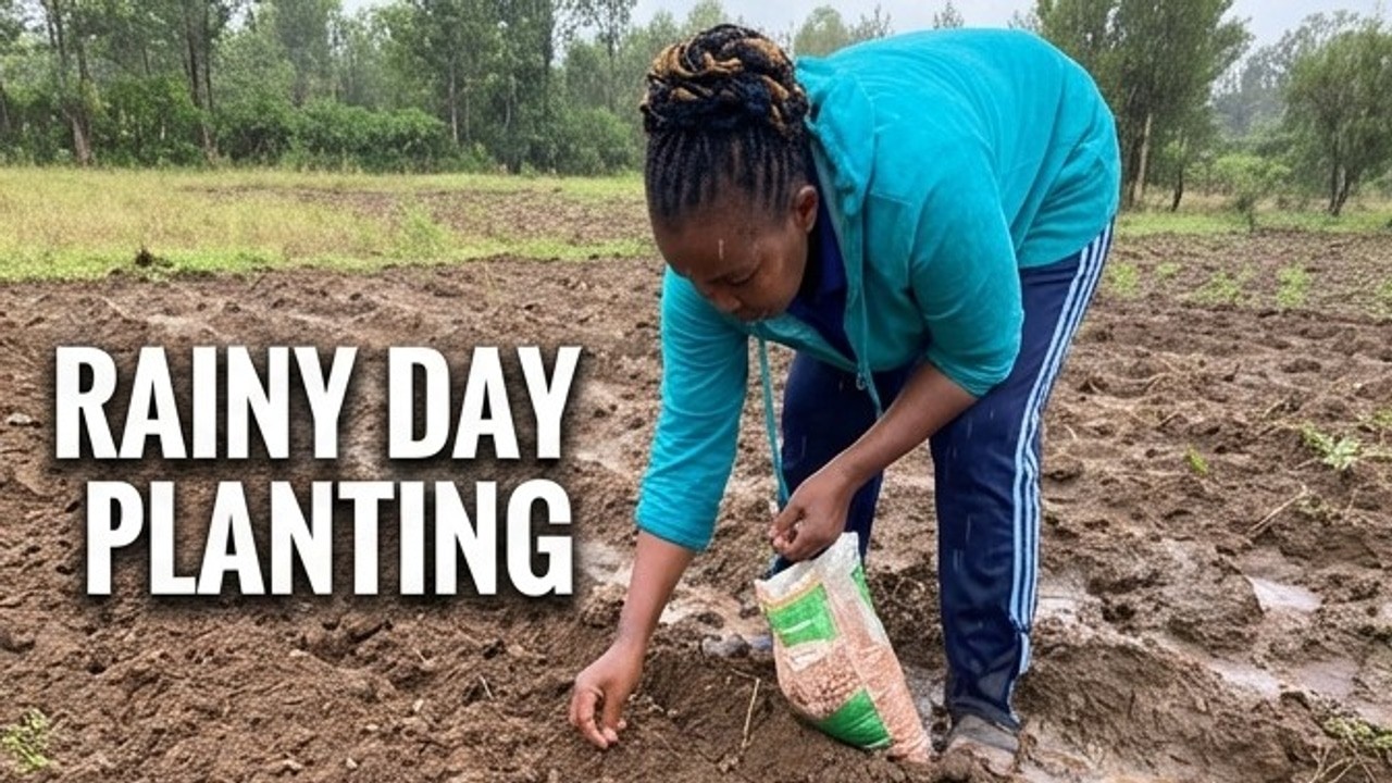 Planting season starts here | village farming