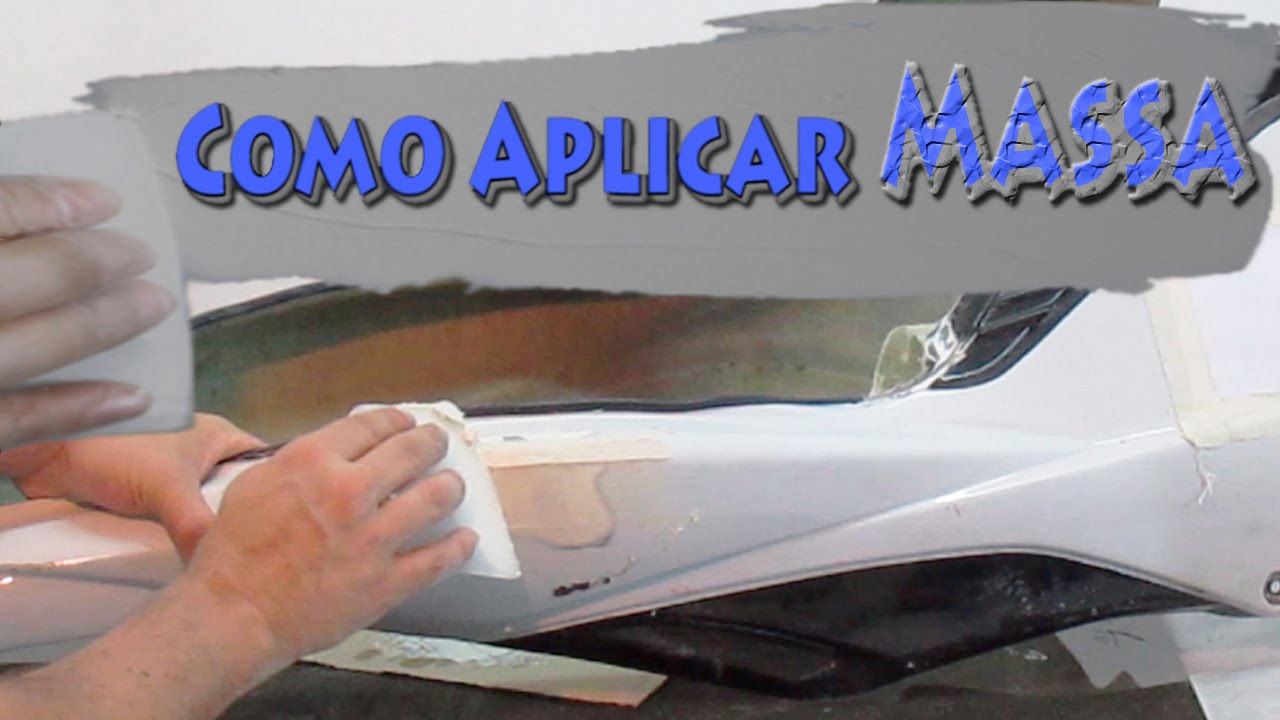 Como Aplicar Massa Pl&aacute;stica
