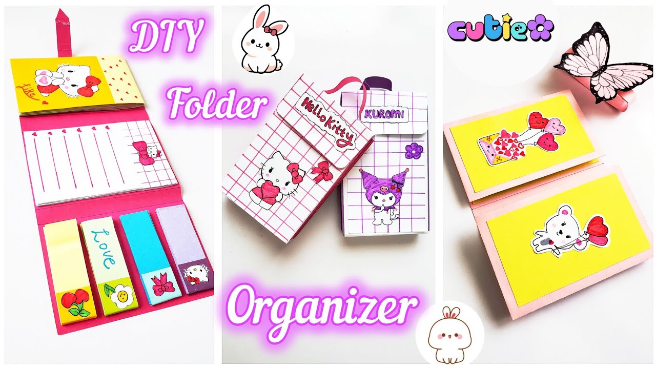 So Simple, So Cute Folder Organizer With Big Use✨️😱/ Easy to Make, Too Useful/ DIY Folder Organizer 