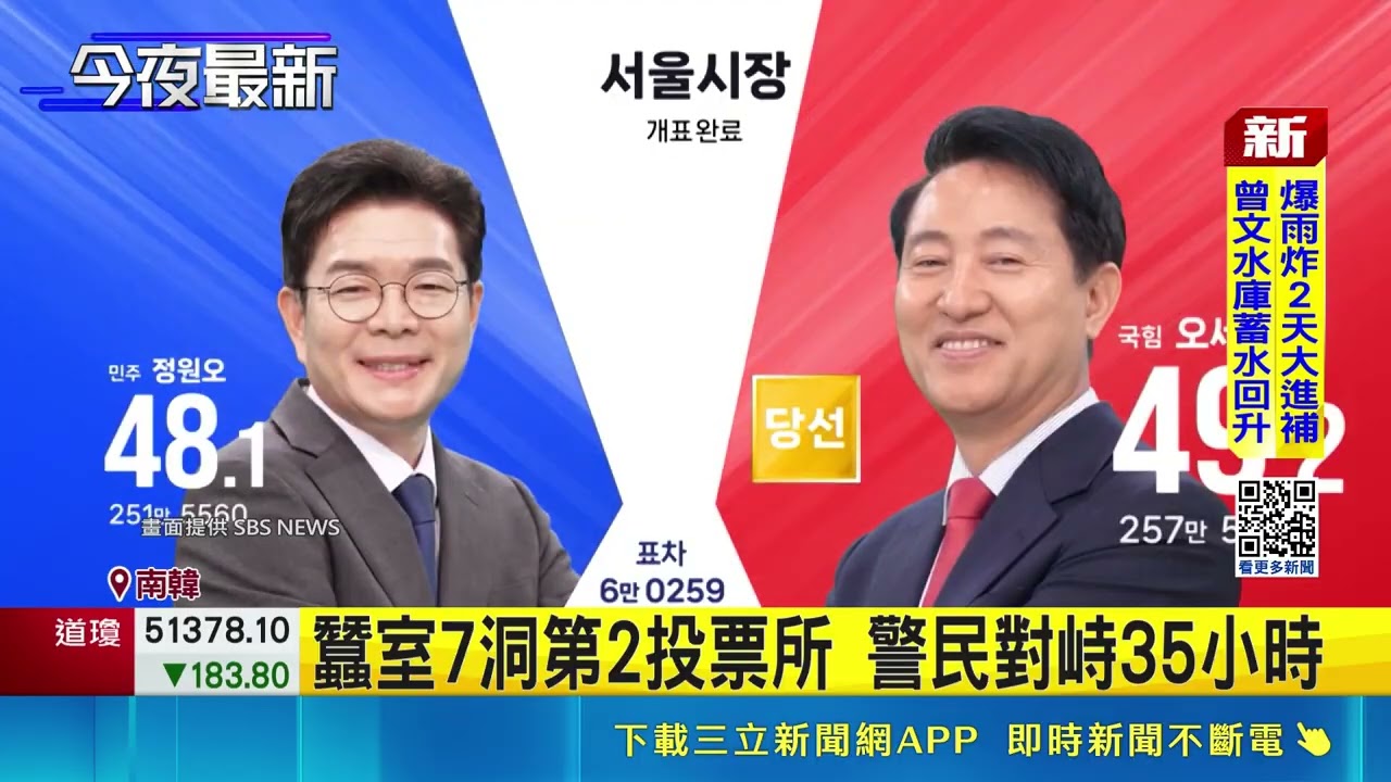 南韓選舉爭議 警方強行帶走票箱計票  民眾赴奧林匹克公園 怒喊HYBE演唱會停辦｜三立新聞網 SETN.com