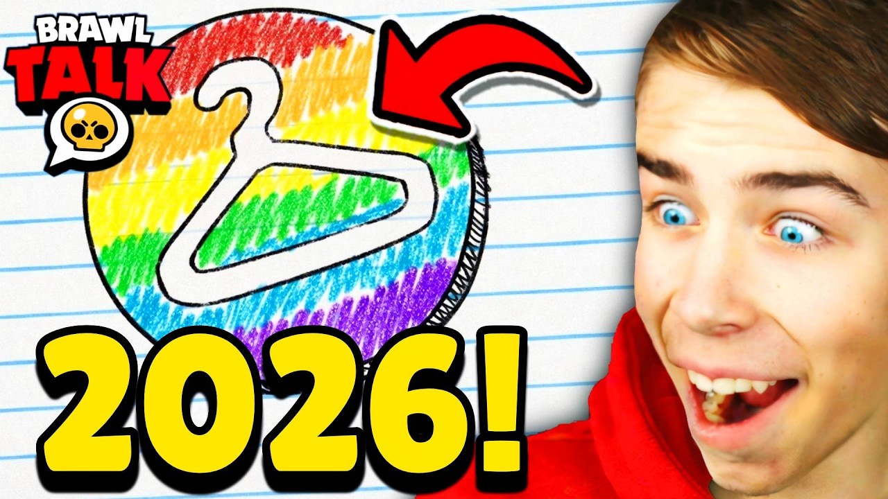 Odhalení BRAWL STARS UPDATŮ v ROCE 2026!!😍🔥 (brawl talk)