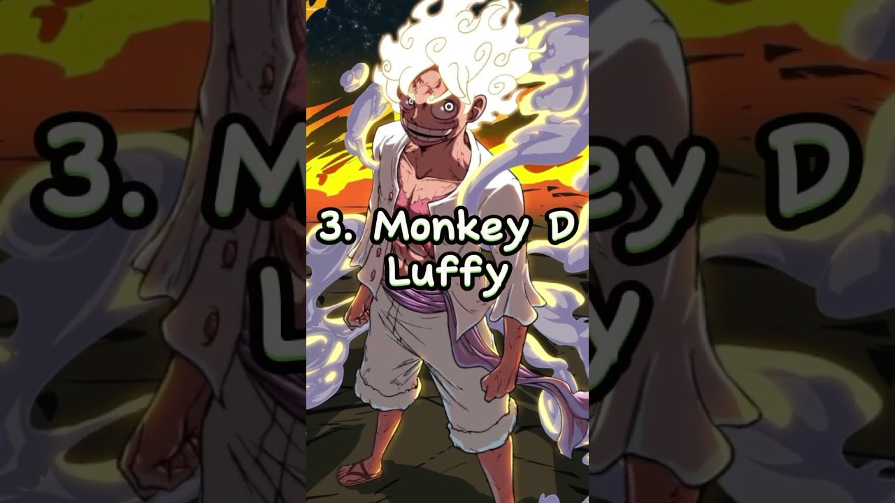 Top 5 strongest dressrosa arc charecters in one piece 🔥#anime #onepiece