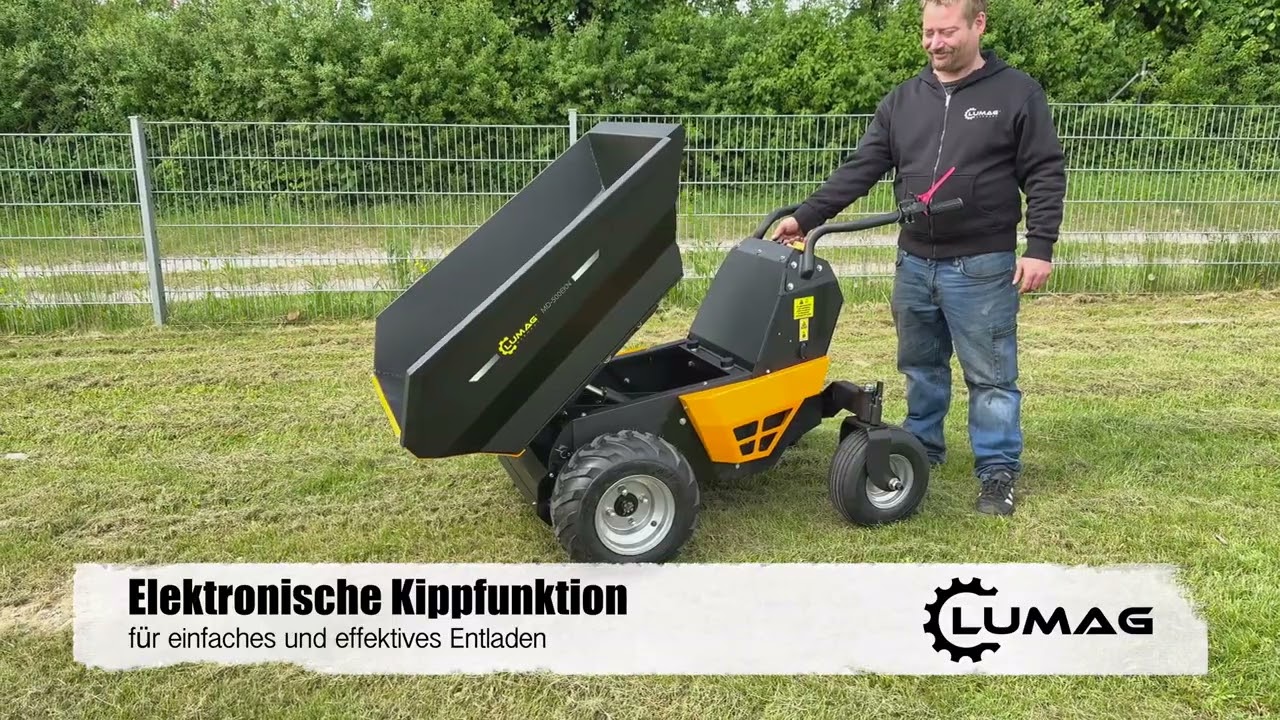 🔋 Wenn Nachhaltigkeit auf Kraft trifft - der neue MD-500EKN von LUMAG!