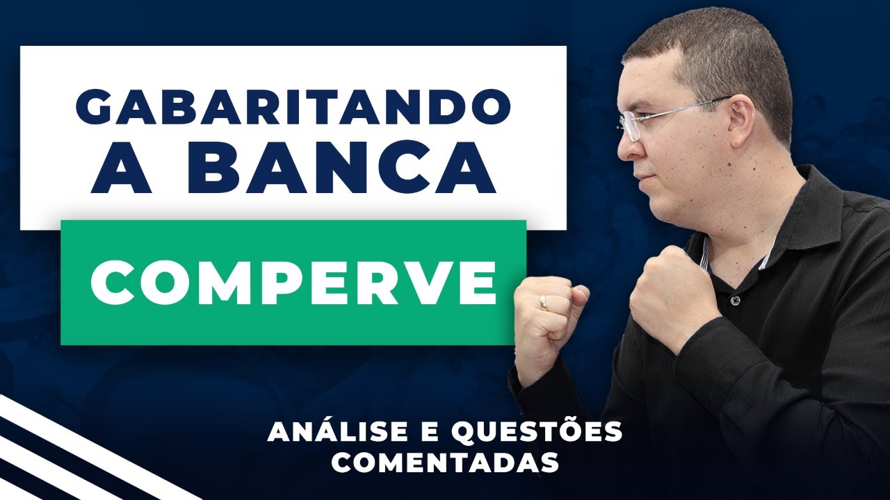 Gabaritando a banca COMPERVE | Português com Edson