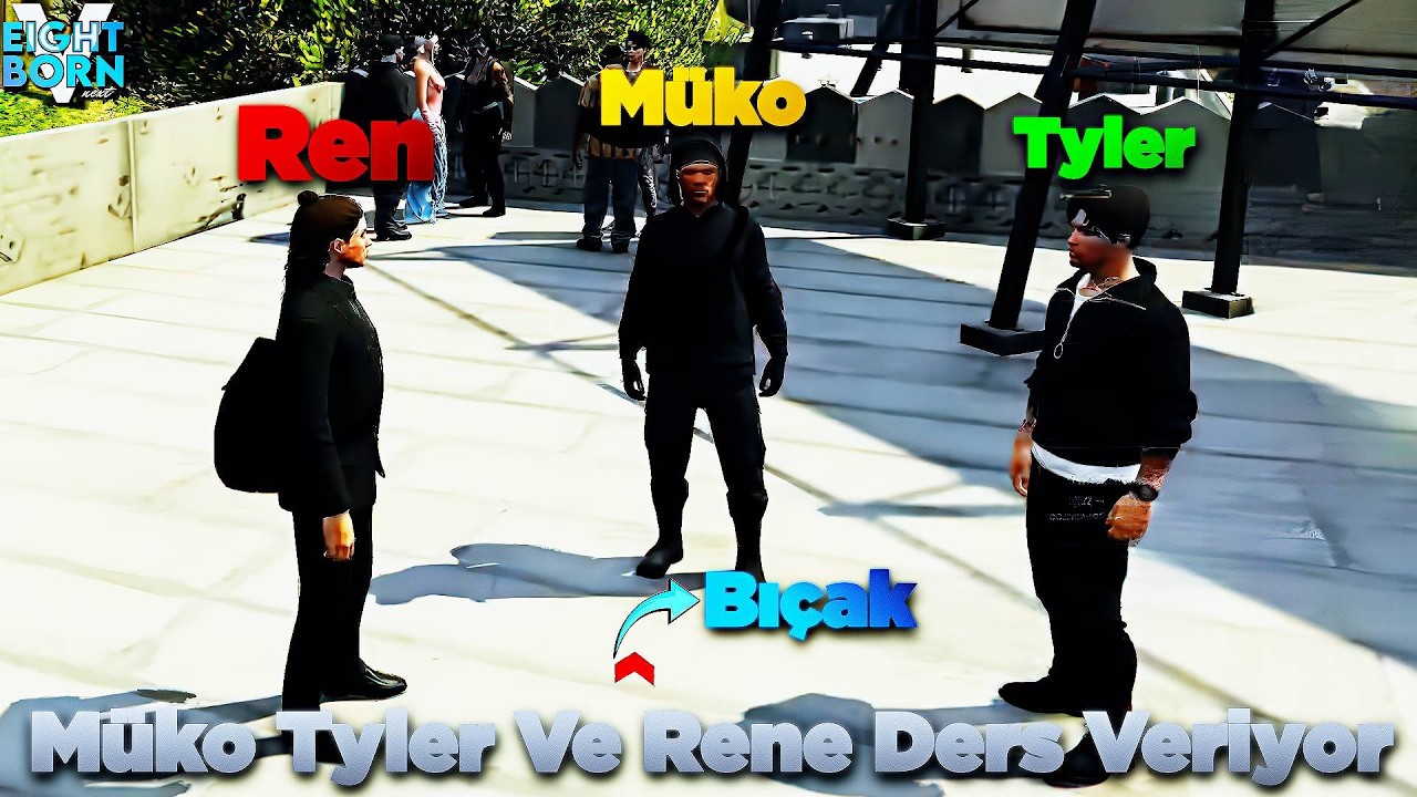Müko Ren Ve Tyler`a Ders Veriyor Eightborn Next @rencsama