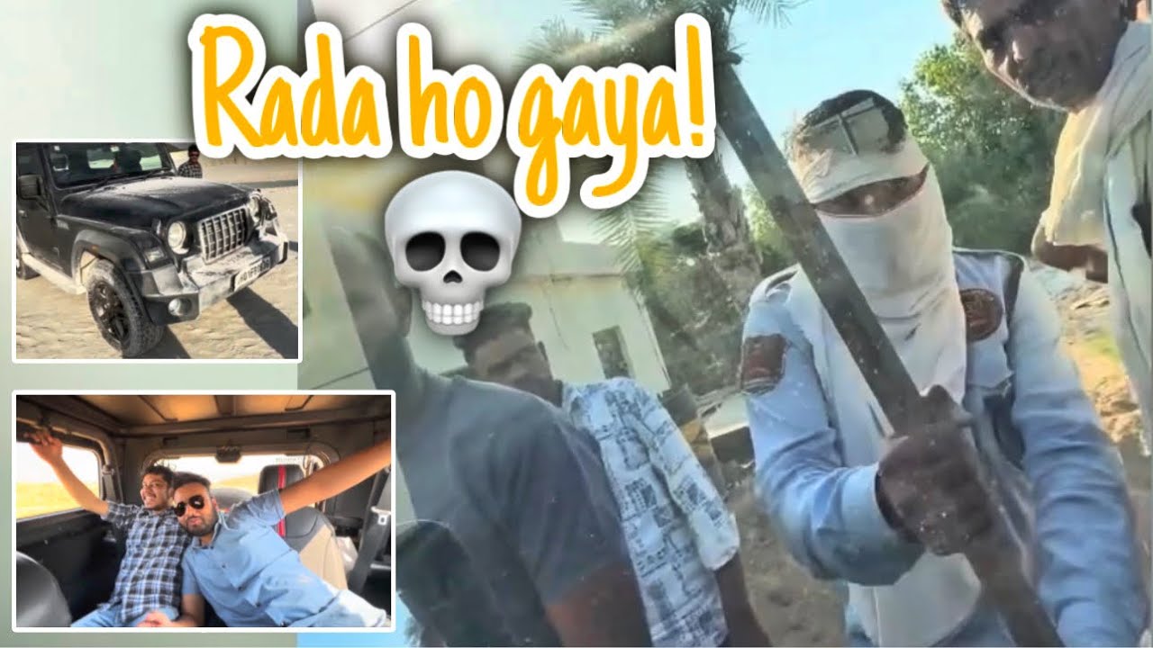 Boys Trip + Thar + Pushkar = RADA 😈🔥 | Pushkar Vlog Pt 3