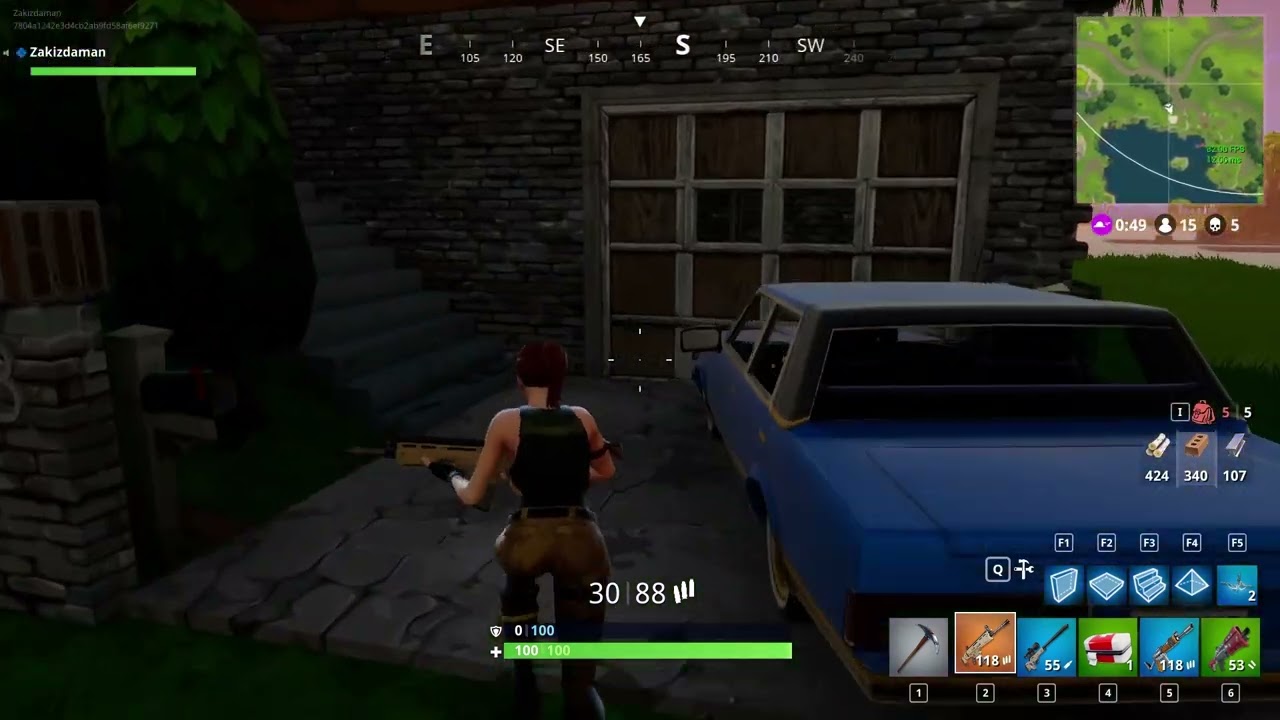 Fortnite Season 0 solo win 2017/11/03