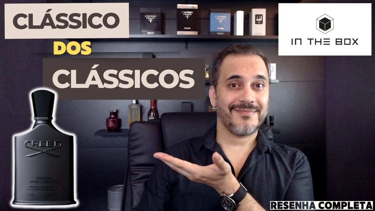 CLÁSSICO DOS CLÁSSICOS! IRISH GREEN MAN DA IN THE BOX PERFUMES