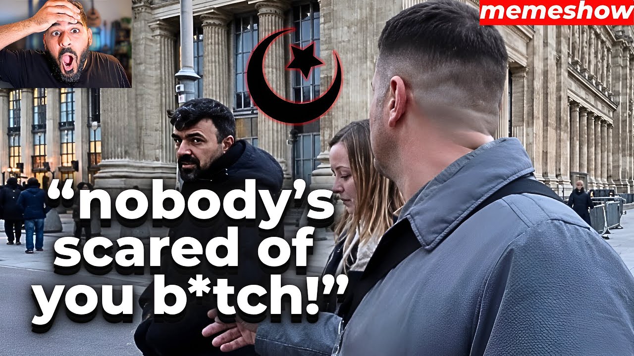 JUST NOW! Islam Man Threatens Tommy Robinson&rsquo;s Life And Quickly Finds Out!