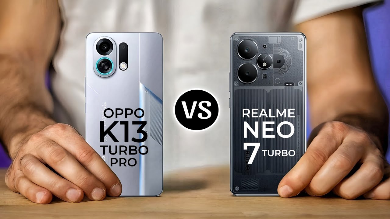 Oppo K13 Turbo Pro Vs Realme Neo 7 Turbo || Full Specs Comparison