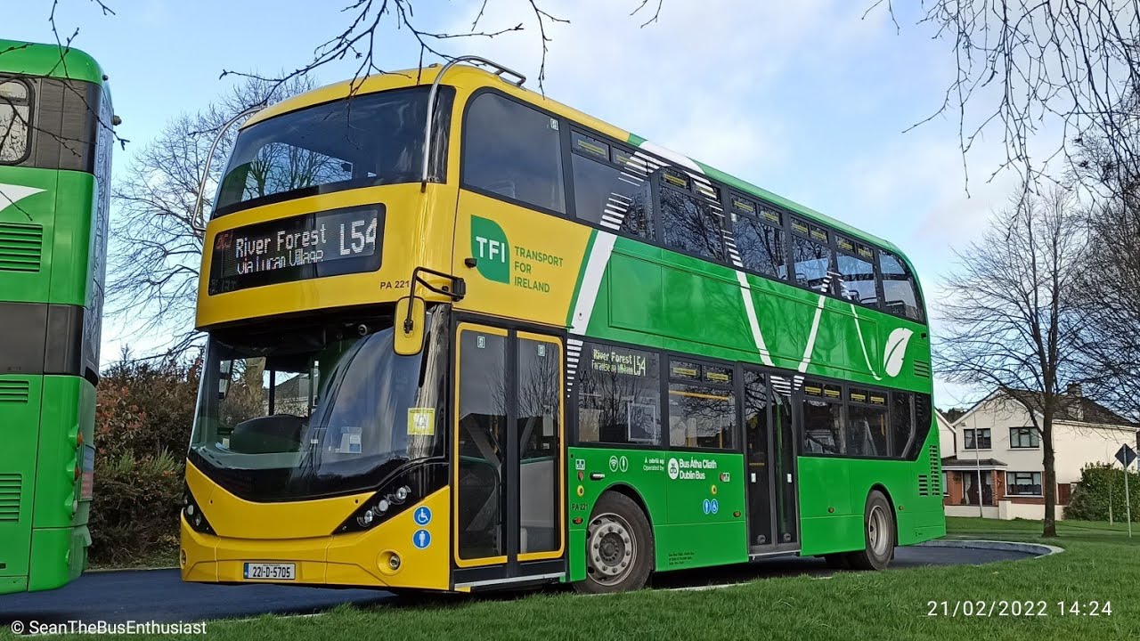 *BRAND NEW* Dublin Bus | Enviro400ER Cummins Hybrid | PA221 (221-D-5705) | L54 to Red Cow Luas