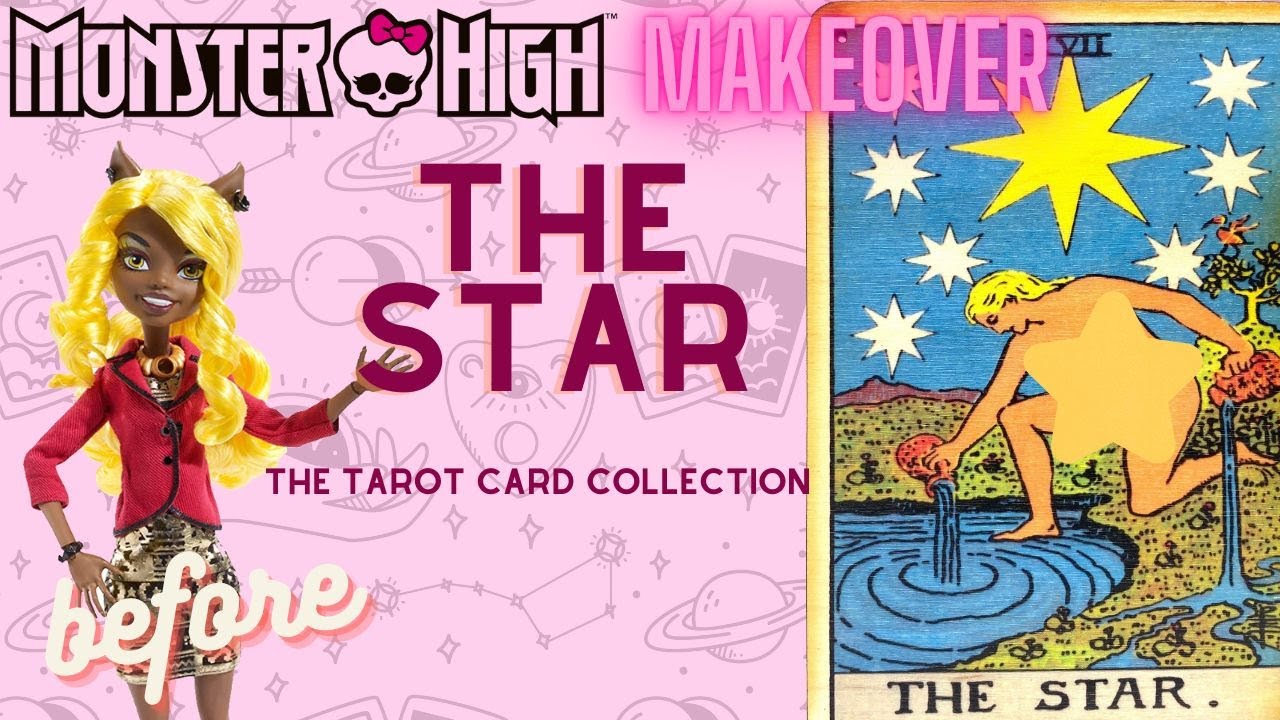 Making THE STAR CARD DOLL / Monster High Doll Repaint by Middle Rabbit #dolls #art