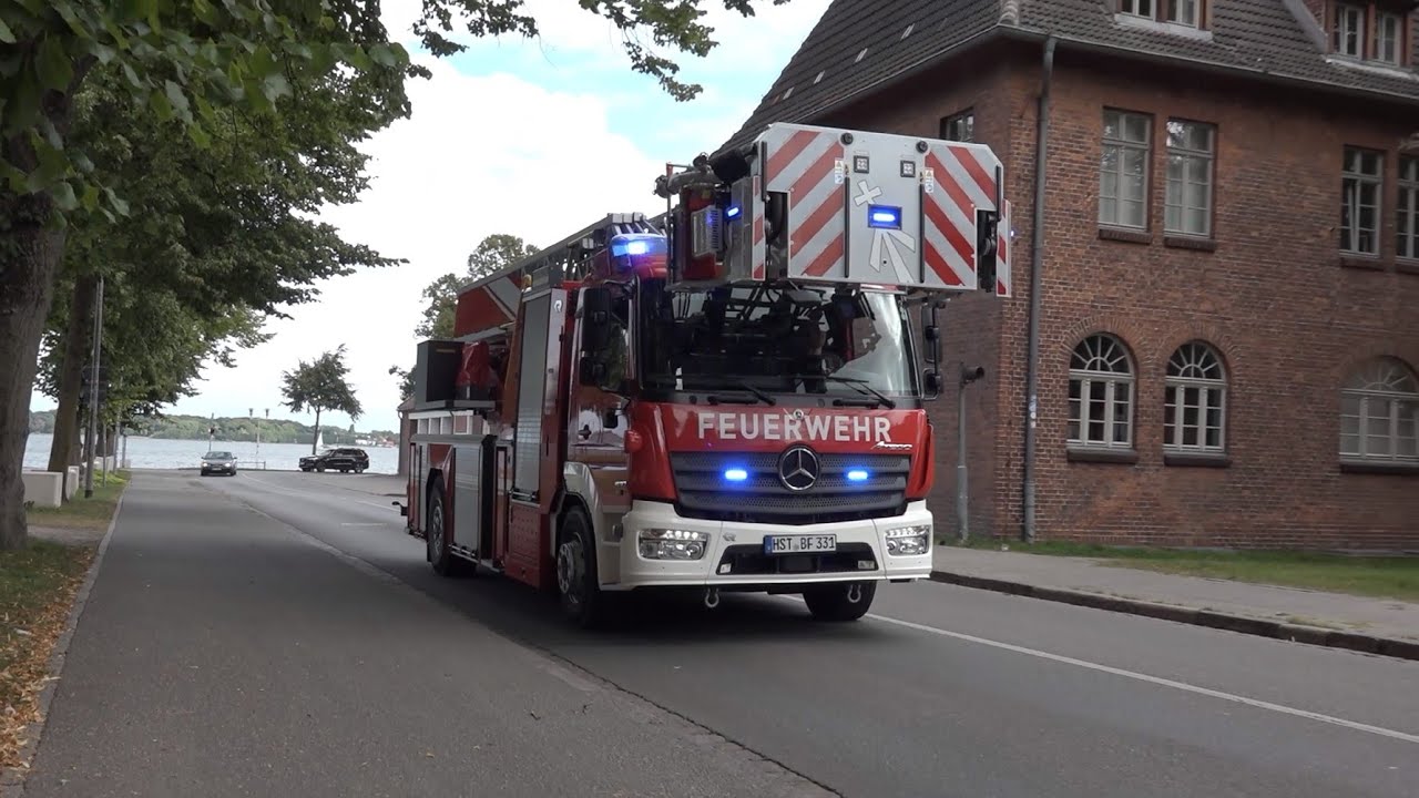 [Neue DLK!] Löschzug Berufsfeuerwehr Hansestadt Stralsund 
