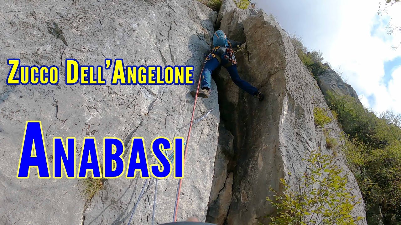 Via Anabasi - Zucco dell'Angelone - Valsassina Climbing