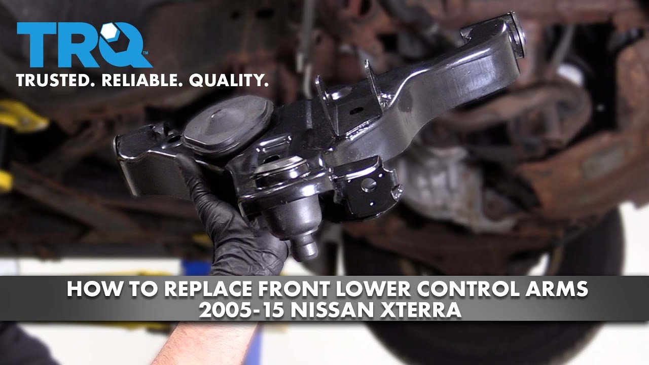 Как заменить передние нижние рычаги подвески Nissan Xterra 2005–2015 годов