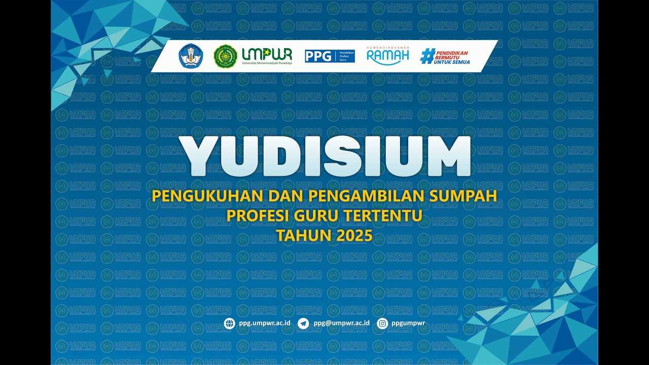 PENGUKUHAN DAN PENGAMBILAN SUMPAH PROFESI GURU TERTENTU 2025 | 31 JANUARI 2026