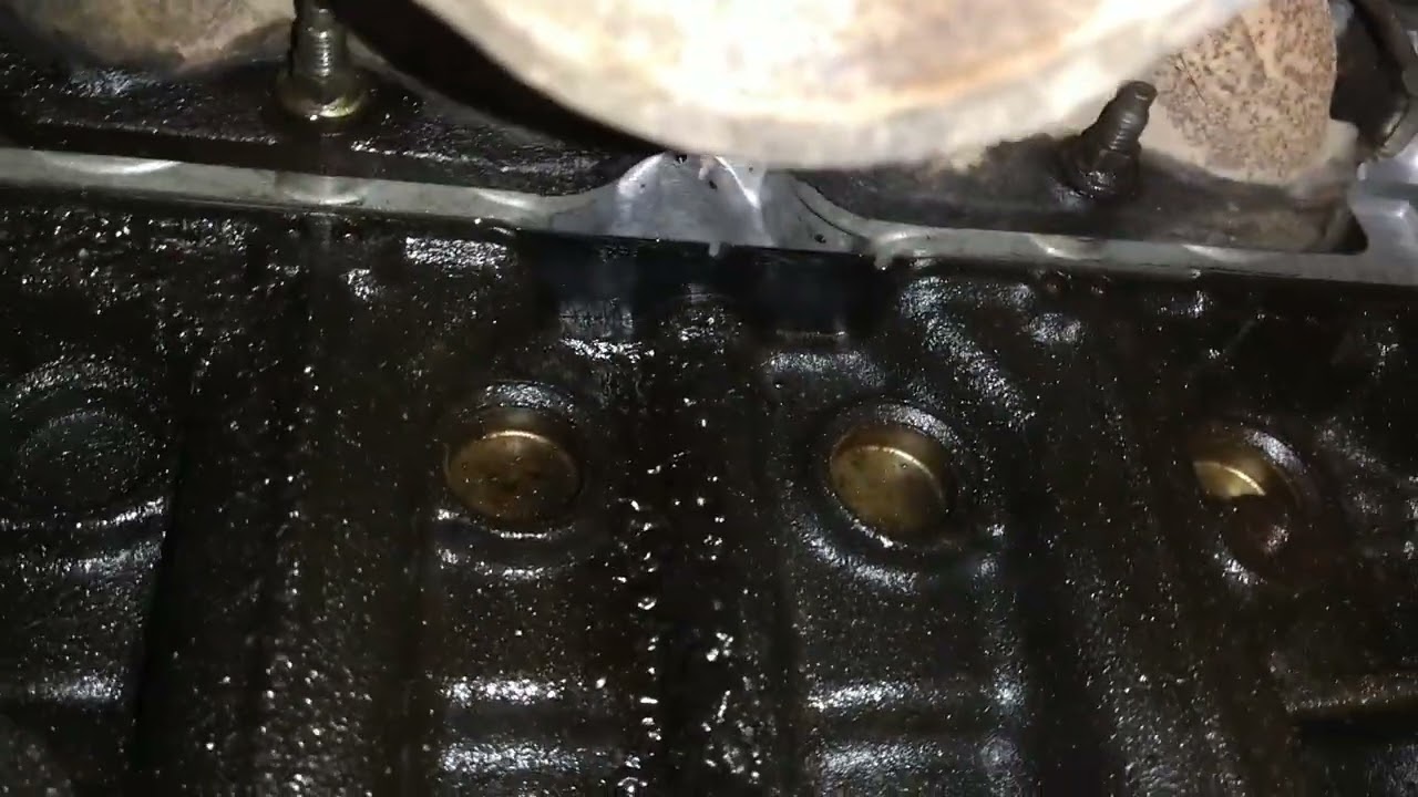 vazamento de óleo motor Clio colocado