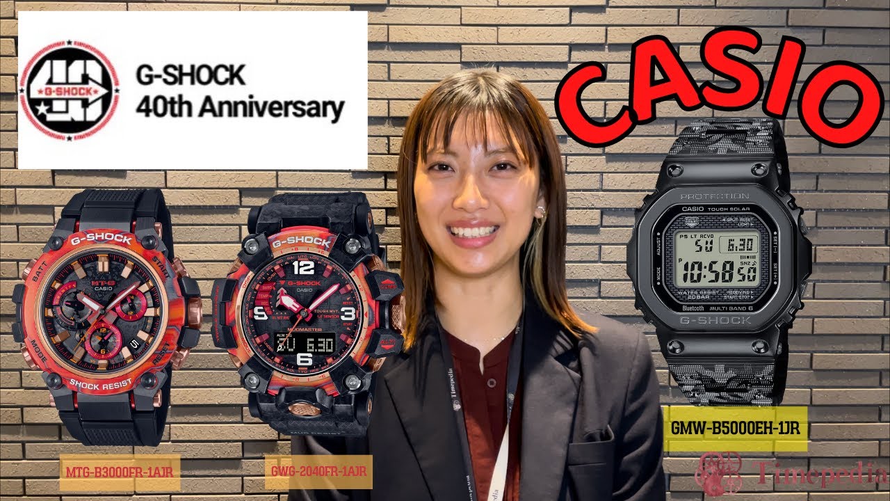 【腕時計】祝！G-SHOCK 40th Anniversary【CASIO】