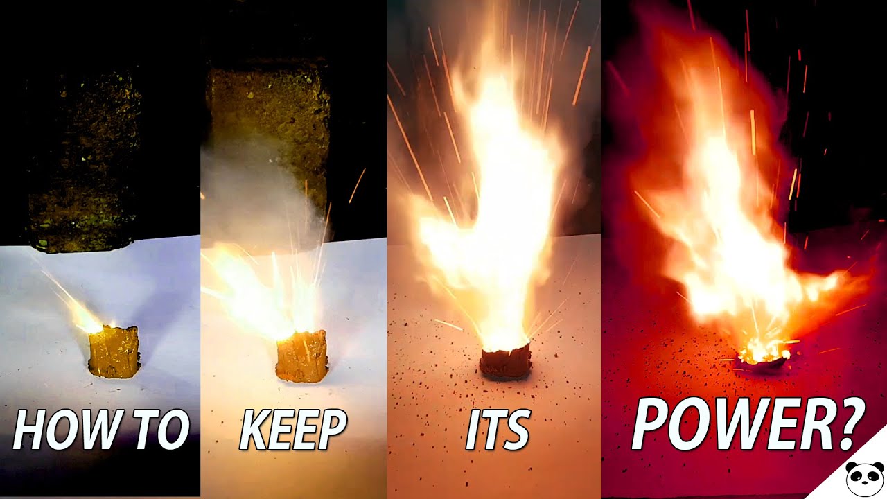 How to preserve the power of the sugar rocket?